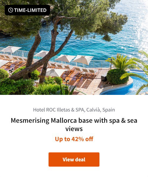 Mesmerising Mallorca base with spa &amp; sea views