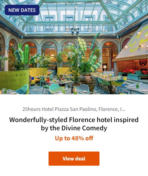 Wonderfully-styled Florence hotel inspired by the Divine Comedy