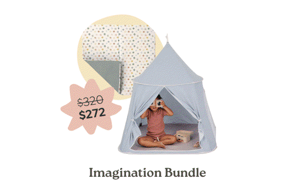 Imagination Bundle *$272* - Safe Explorer Bundle *$462* - Stacking Bundle *$114* - Tummy Time Bundle *114*
