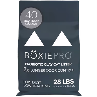 BöxiePro Probiotic Clay Cat Litter
