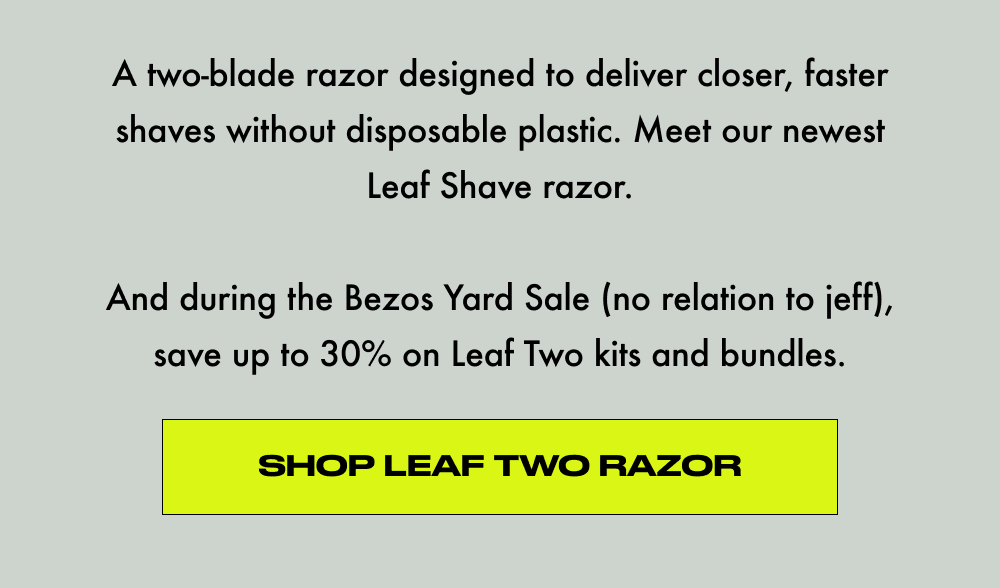 Shop Leaf Two Razor