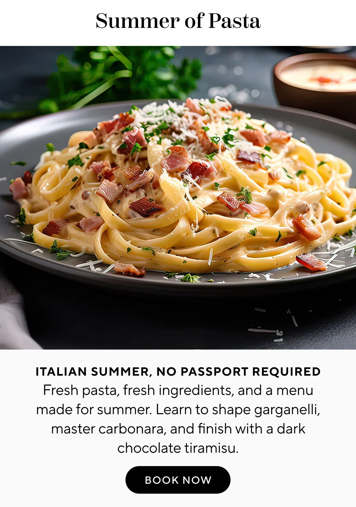 Summer of Pasta