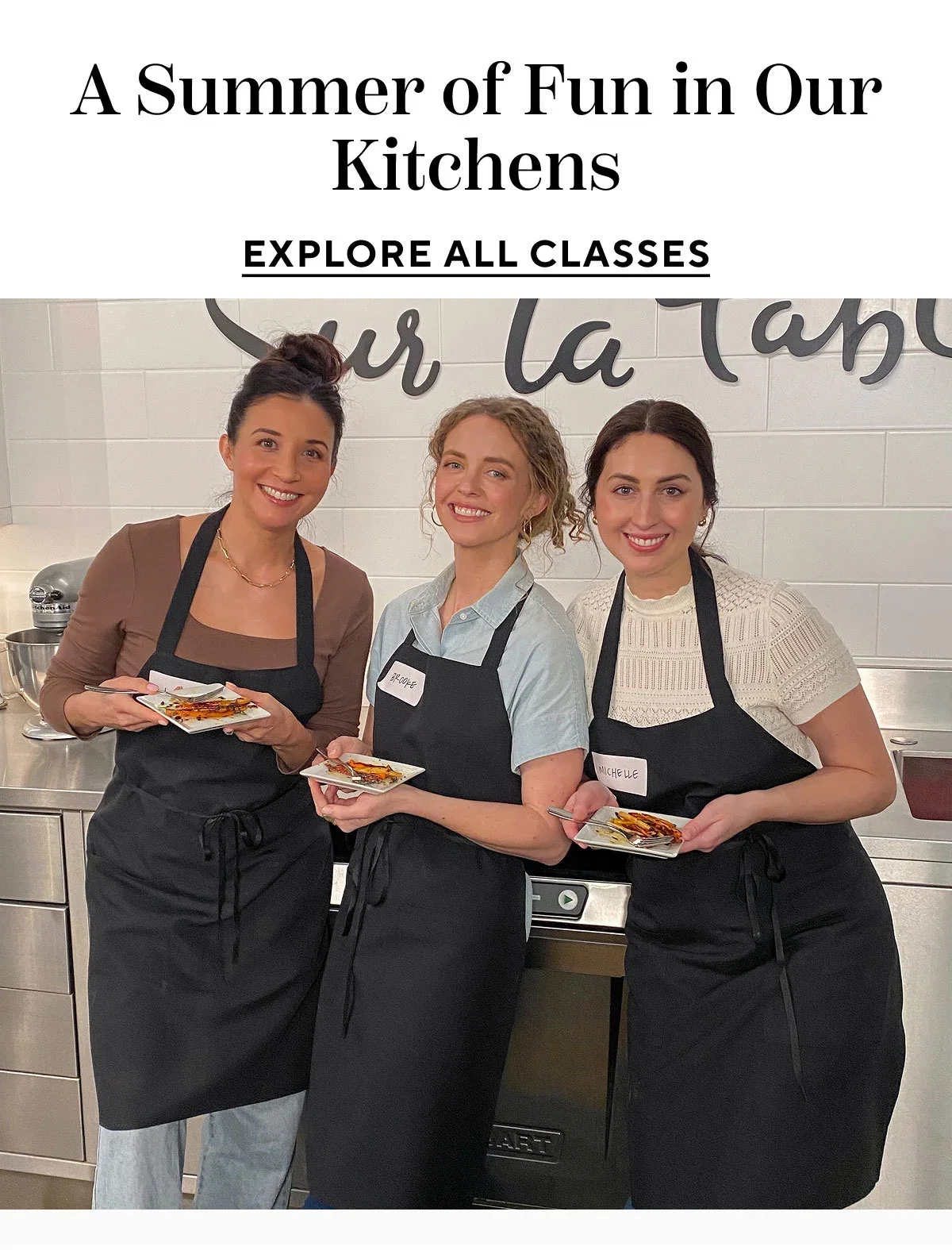 In Store Cooking Class - Summer Classes