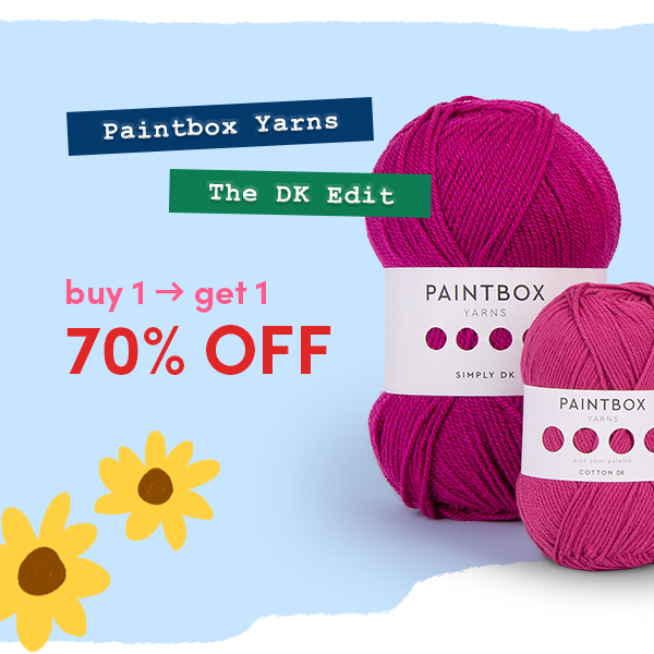 Best of DK Paintbox Yarns: Buy 1, Get 1 70% Off