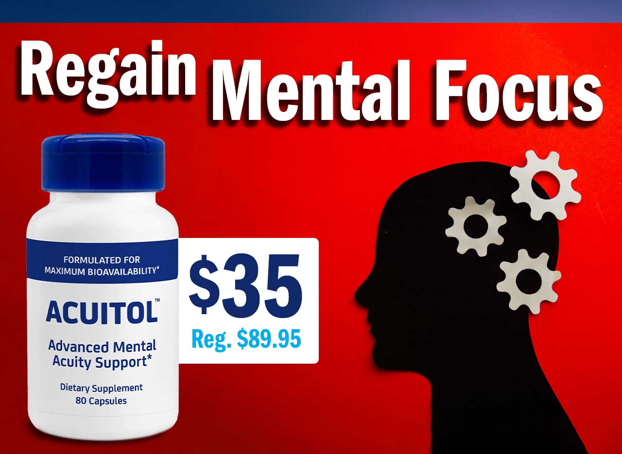ACUITOL® — $35 per bottle (normally $89.95)