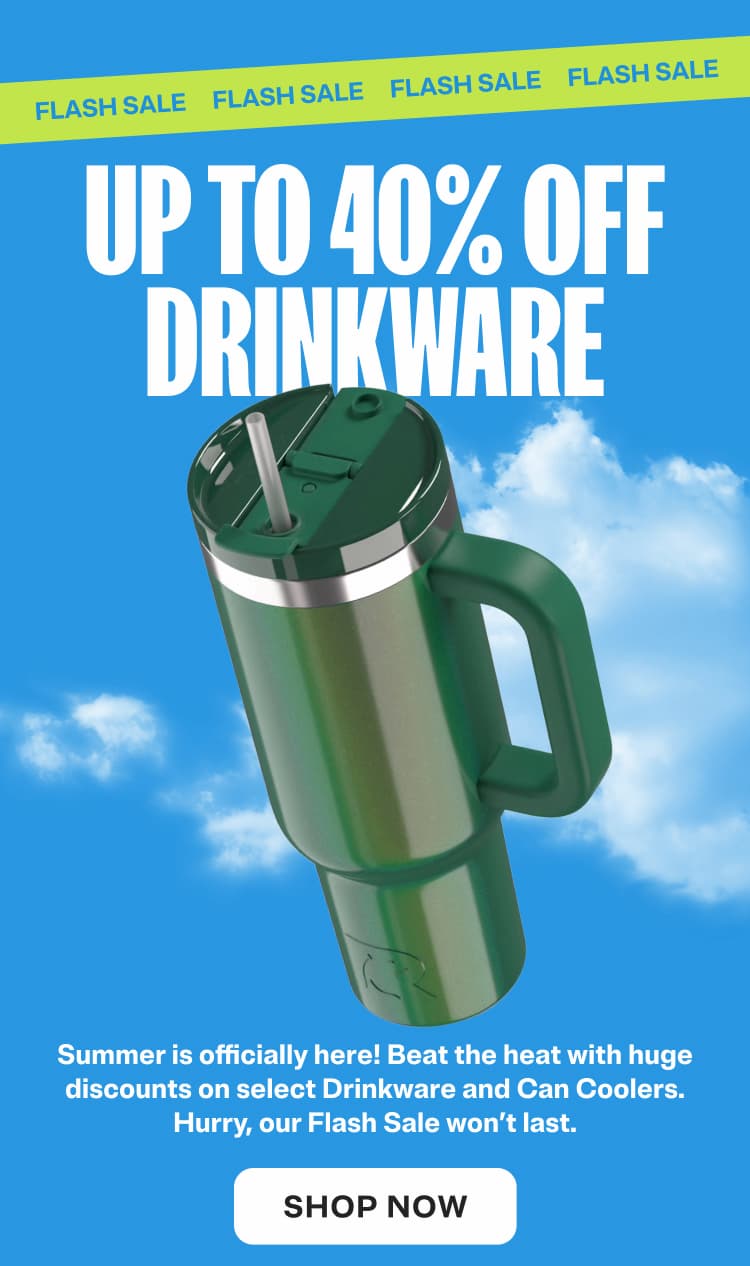Up to 40% Off Drinkware - shop now