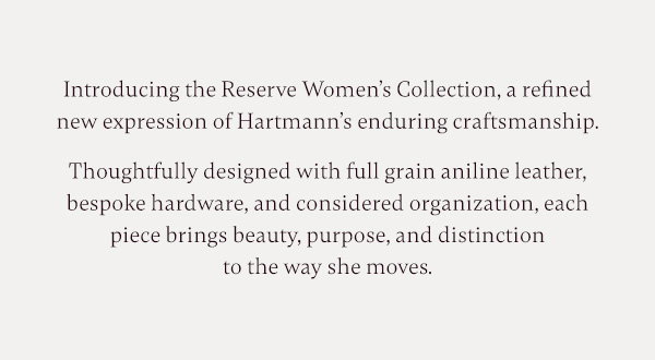 Now Introducing the Women's Reserve