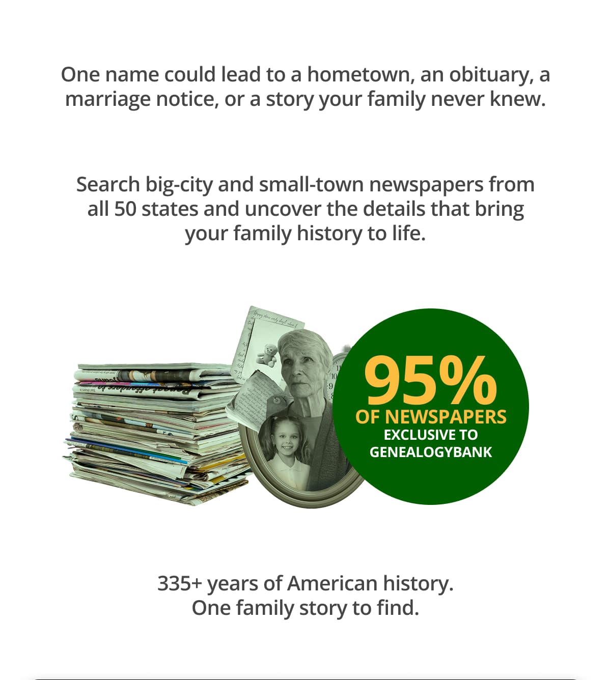One name could lead to a hometown, an obituary, a marriage notice, or a story your family never knew.