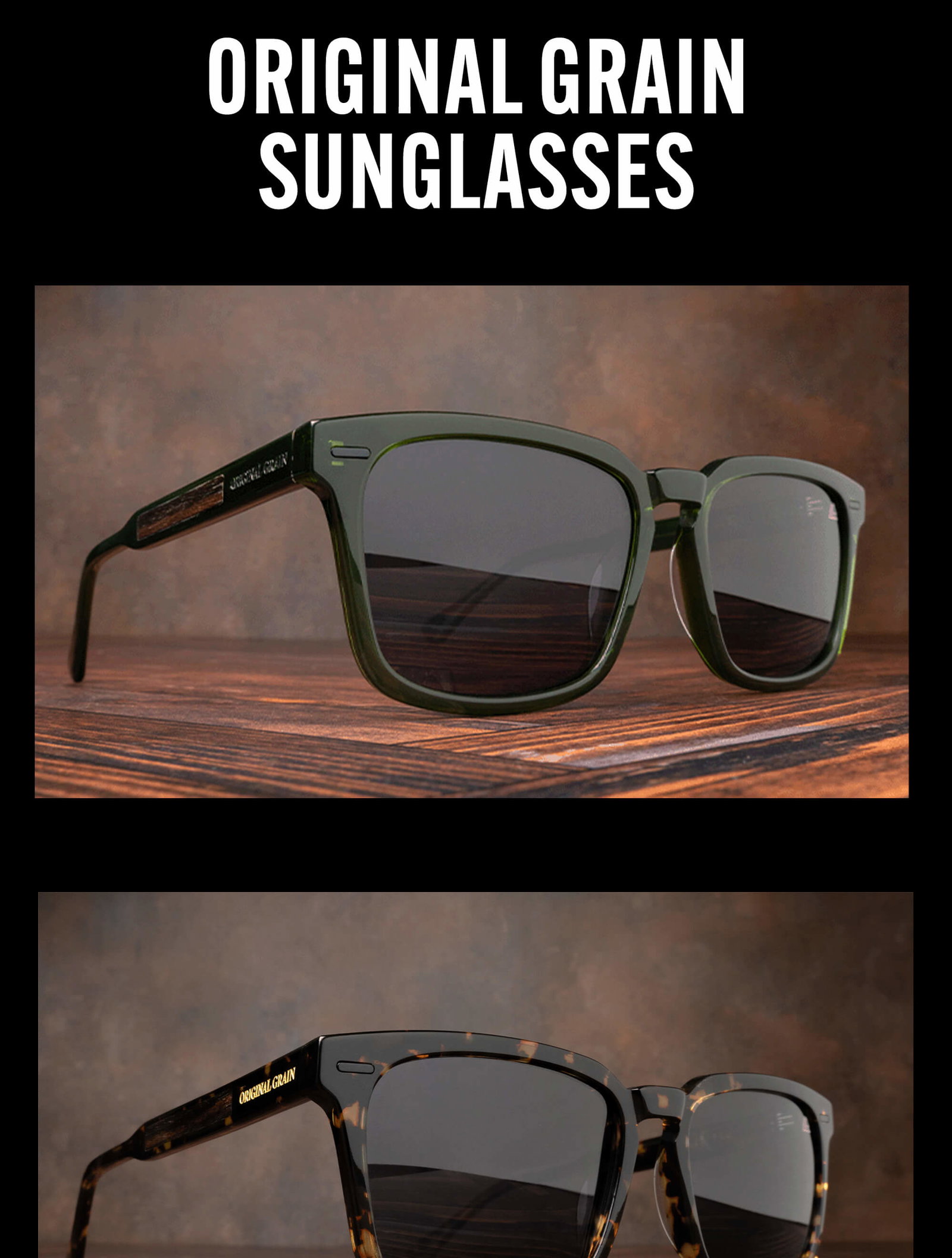Sunglasses by Original Grain 