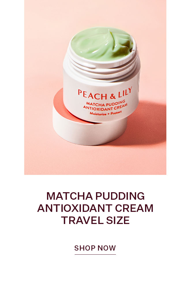 Matcha Pudding Antioxidant Cream Travel Size