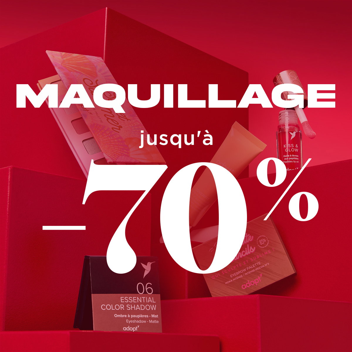 Maquillage jusqu'à -50%