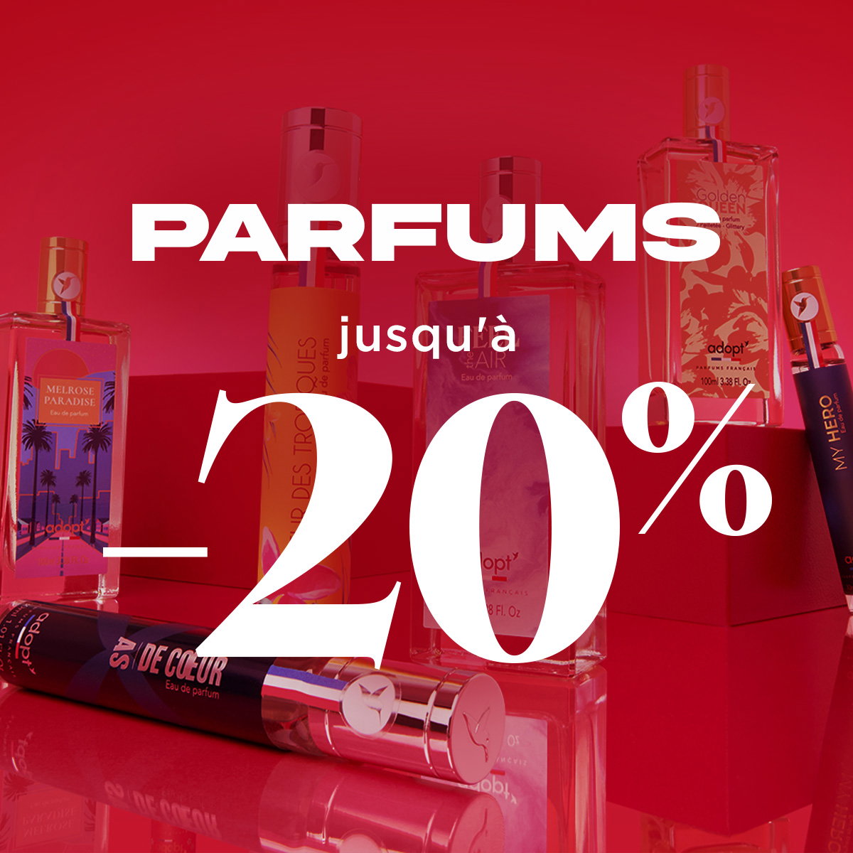 Parfums jusqu'à -20%
