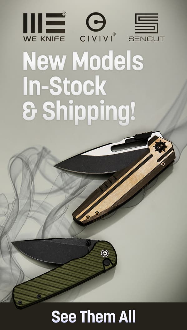 Newest Knives from WE, CIVIVI and Sencut