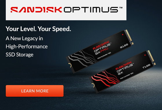 Sandisk Optimus | A New Legacy in High-Performance SSD Storage | Learn More