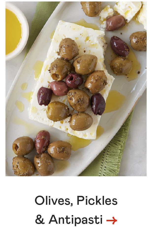 Olives, Pickles and Antipasti