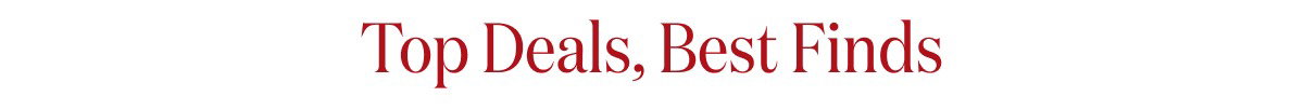 Top Deals, Best Finds