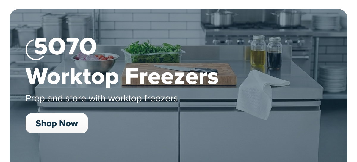 5O7O Worktop Freezers