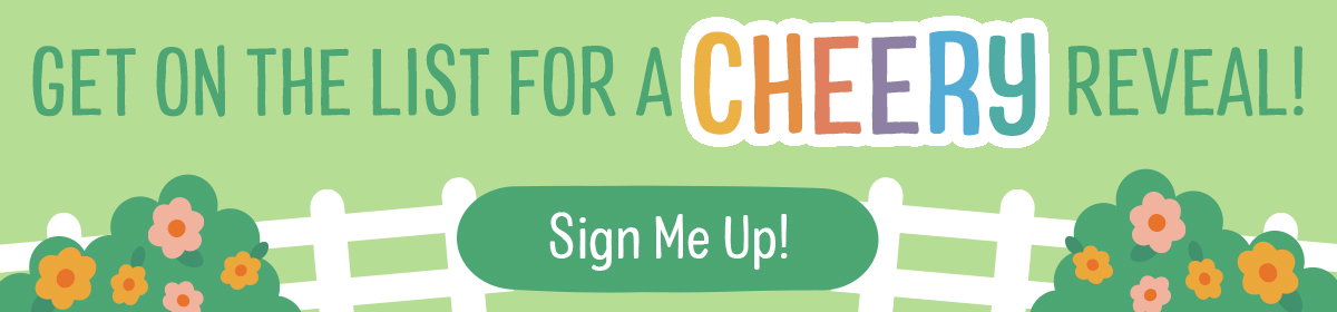 Get on the list for something cheery - sign me up