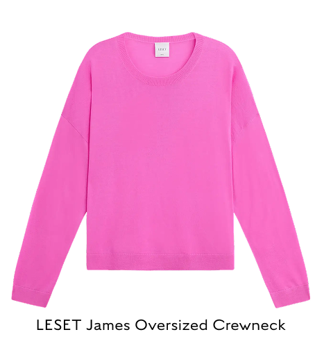 LEset James Oversized Crewneck