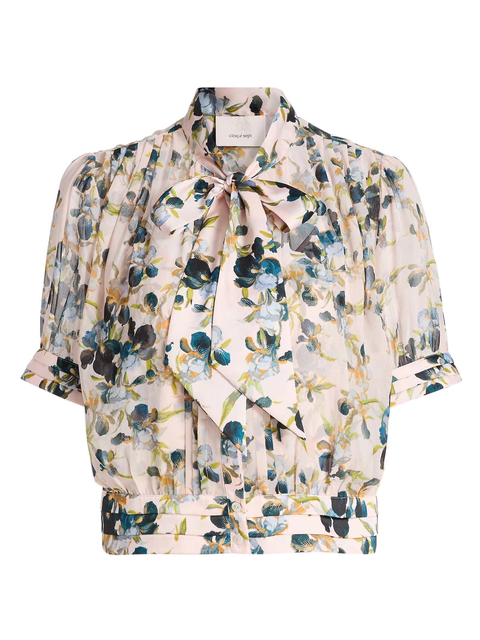 Cinq À Sept Caty Trailing Iris Top