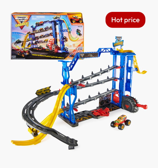 Monster Jam 1:64 Garage Playset