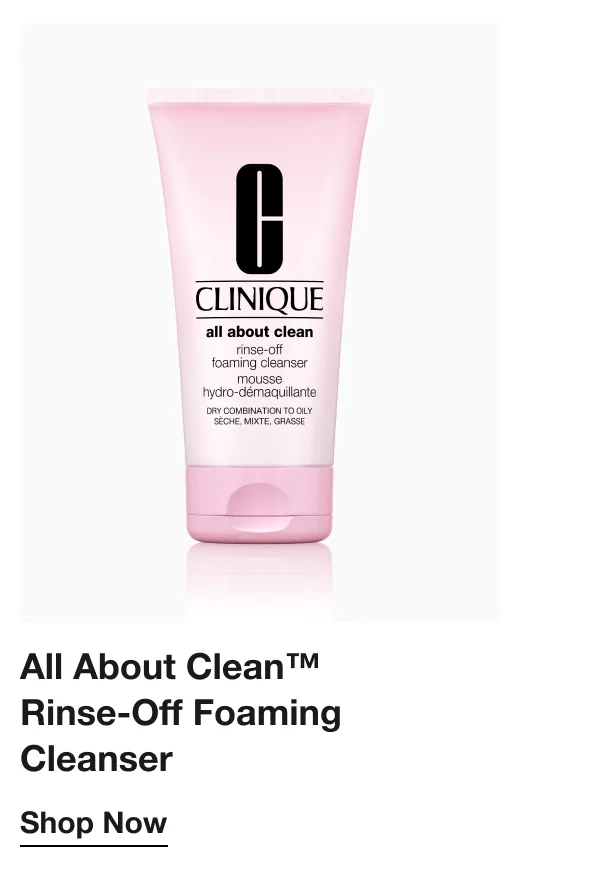 All About Clean™ Rinse-Off Foaming Cleanser | Shop Now