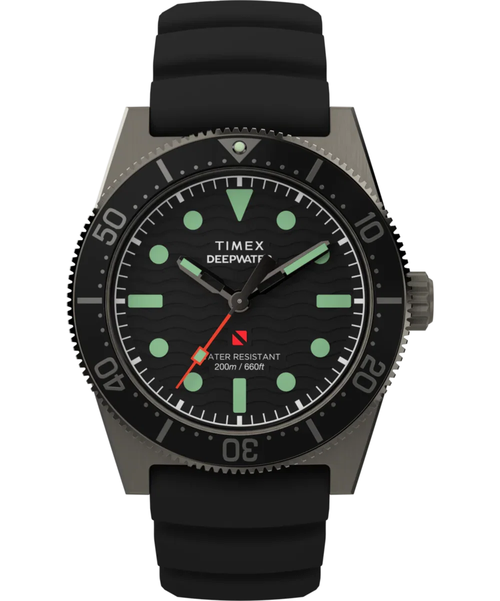 Image of Deepwater Reef 200 41mm Synthetic Rubber Strap Watch   