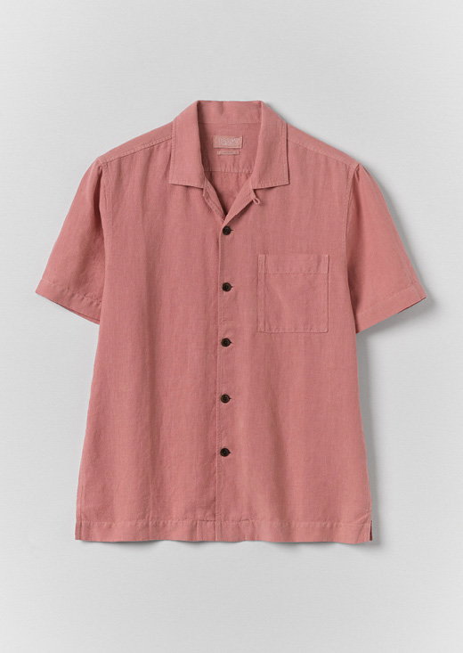 Short Sleeve Linen Shirt