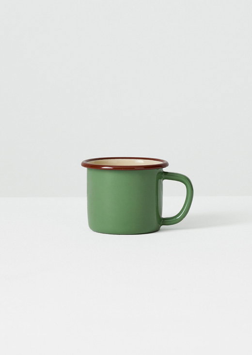 Contrast Rim Enamel Mug