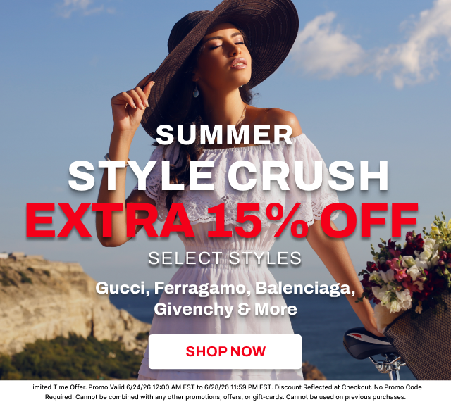 Extra 15% Off Select Styles