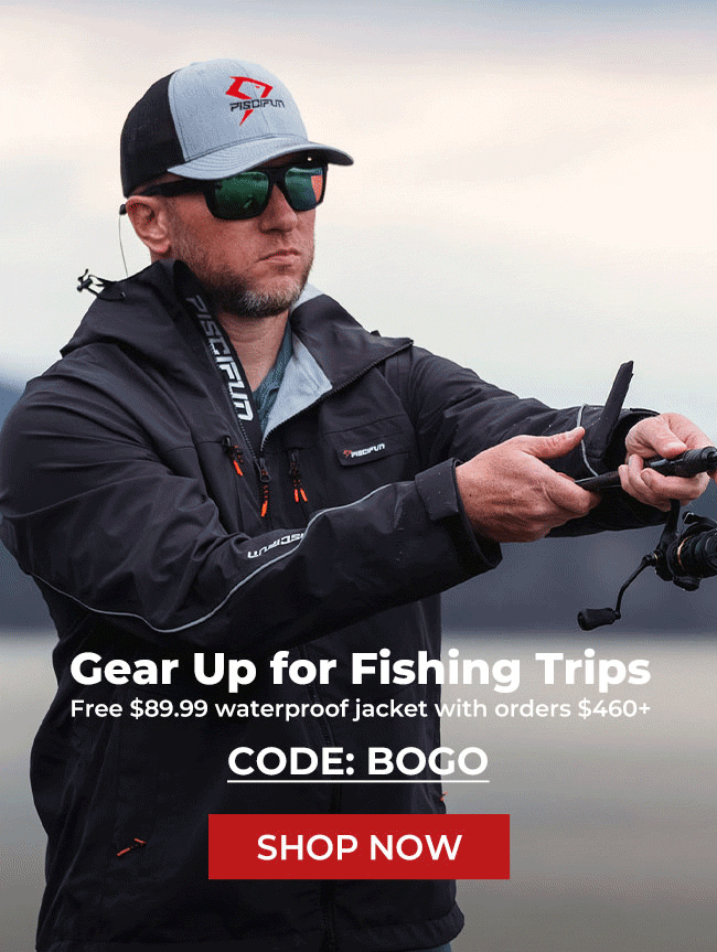 Gear up for fishing trip