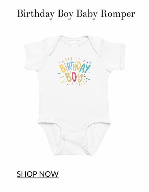 Birthday Boy Baby Romper