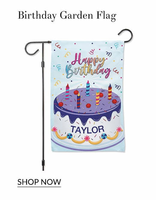 Birthday Garden Flag