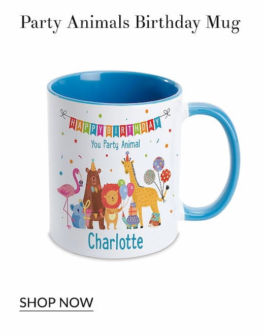 Party Animals Birthday Mug
