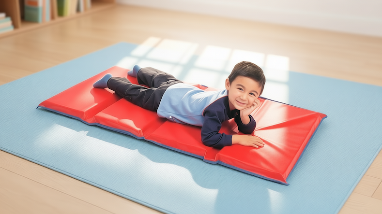 Environments® Modern Comfort Rest Mats - Set of 4 Pebble