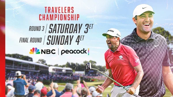 Travelers Championship - Round 3 - Saturday 3p ET | Final Round - Sunday 4p ET