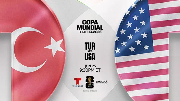 COPA MUNDIAL de La Fifa 2026 - TUR vs USA - JUN 25 - 9:30PM ET