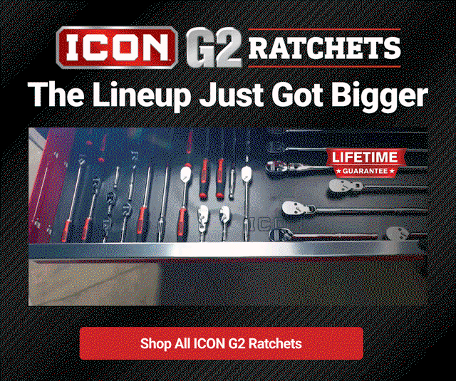 The ICON G2 Ratchets Lineup Just Got Bigger. Shop All ICON G2 Ratchets.