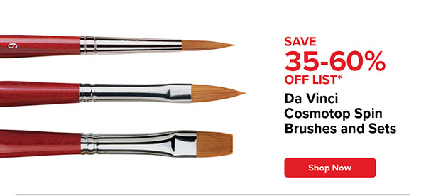 Da Vinci Cosmotop Spin Brushes and Sets