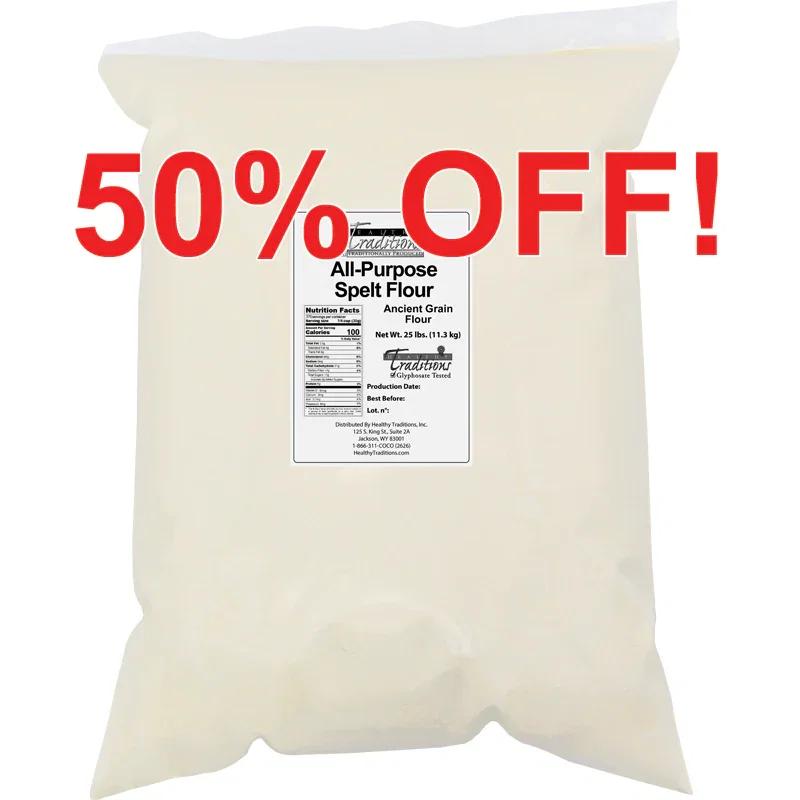 Image of All-Purpose Spelt Flour - 25 lb. Bag