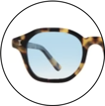 Preview of WiIlliam in Tortoise with Blue Flat Gradient