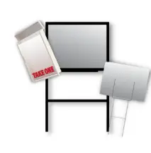 Image of Yard Sign Stakes & Accessories