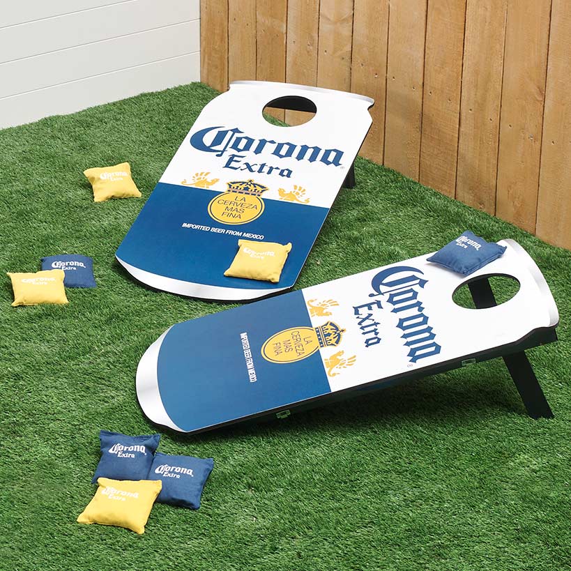 Image of Corona® Wooden Outdoor Cornhole Set