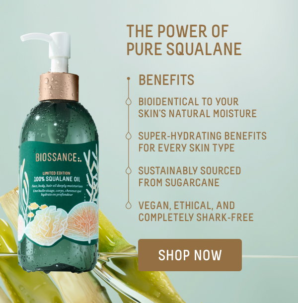 The power of pure squalane