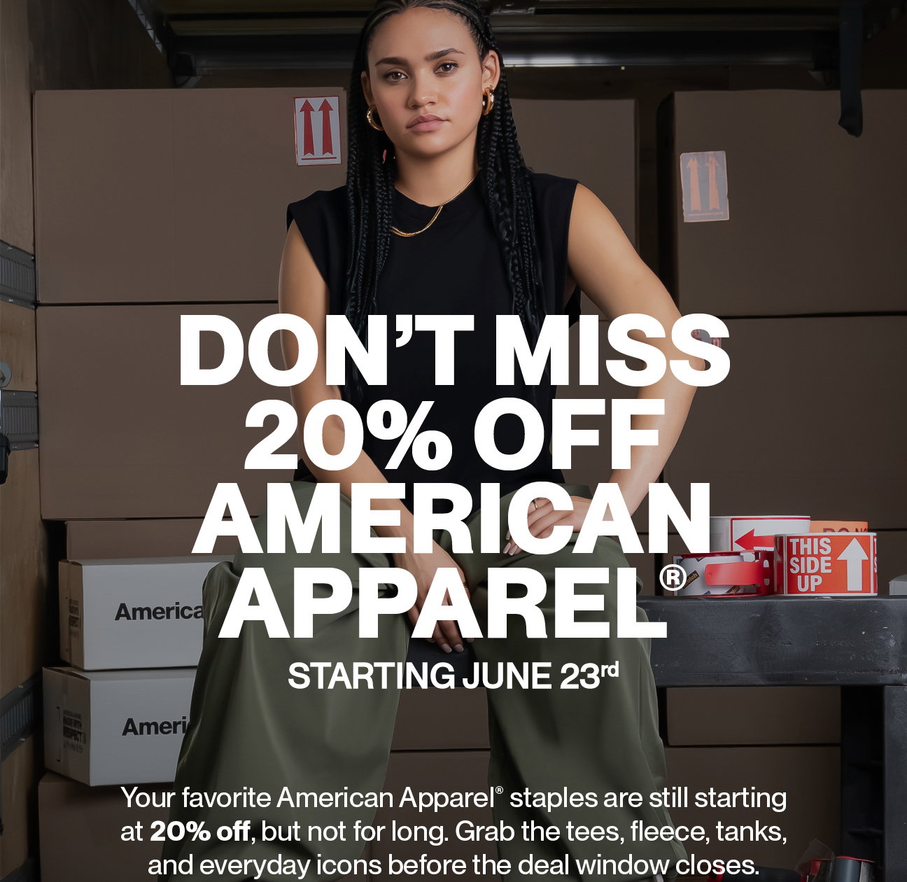 Sale starting from 20% Off