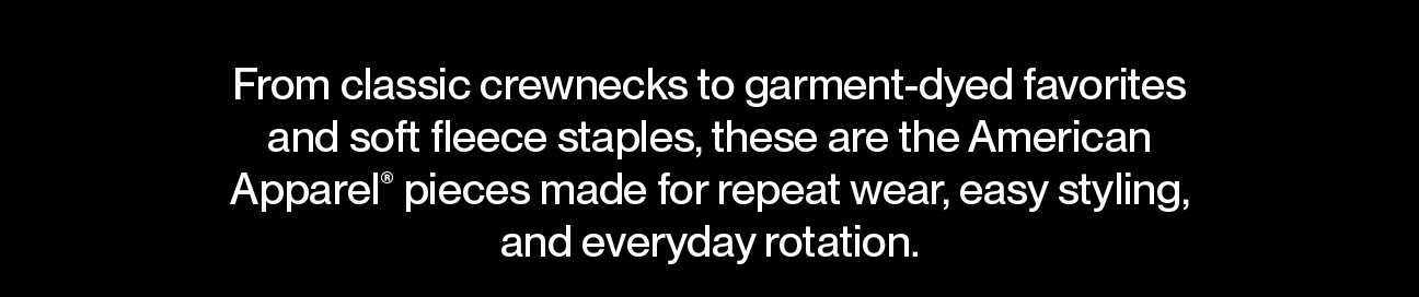 Styles of Everyday Rotation