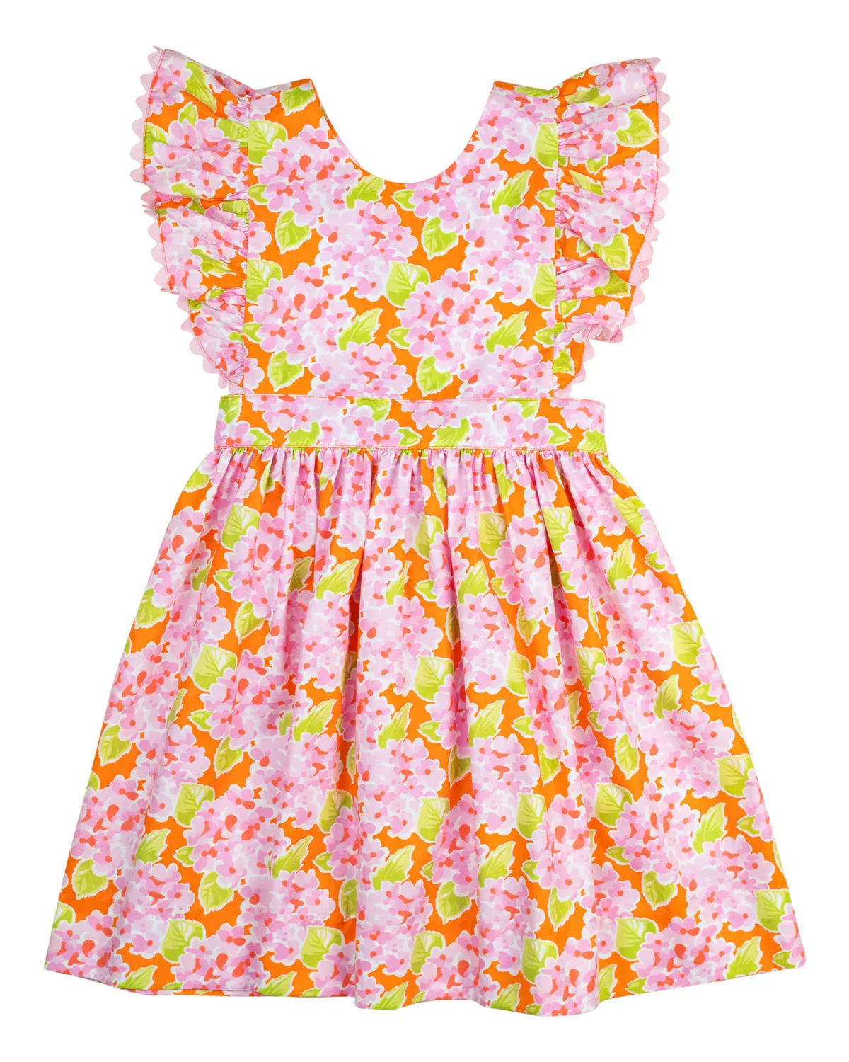 Image of Pink Bunch of Flowers Penny Dress