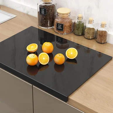 Acrylic Cutting Board with Counter Lip