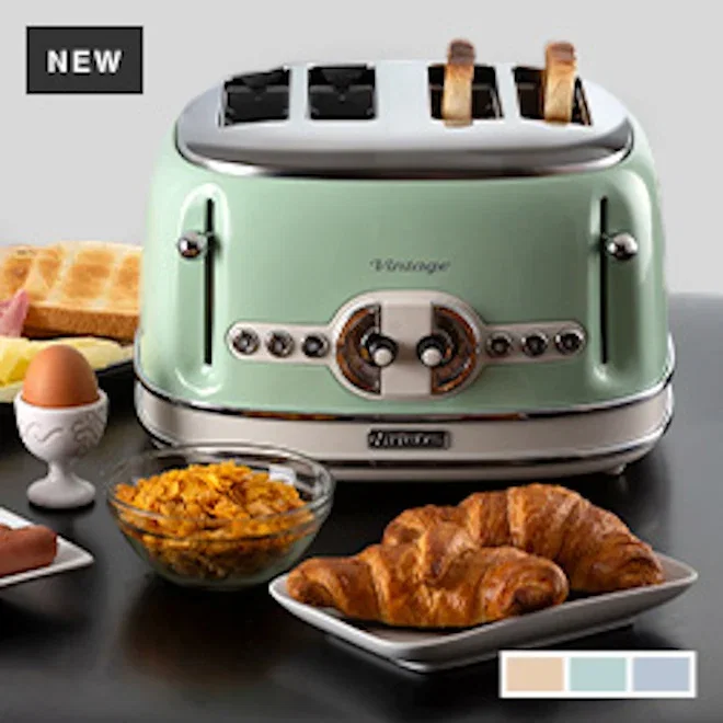 Ariete Vintage 4-Slice Toaster