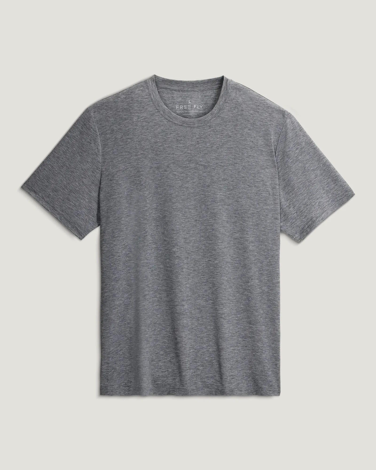 Image of Men's Elevate Lightweight Tee - Heather Grey